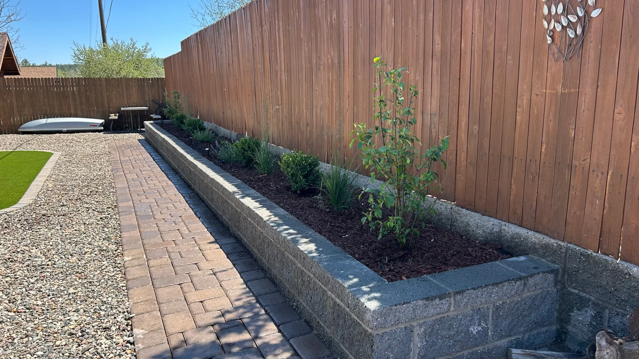 Native drought-tolerant planting